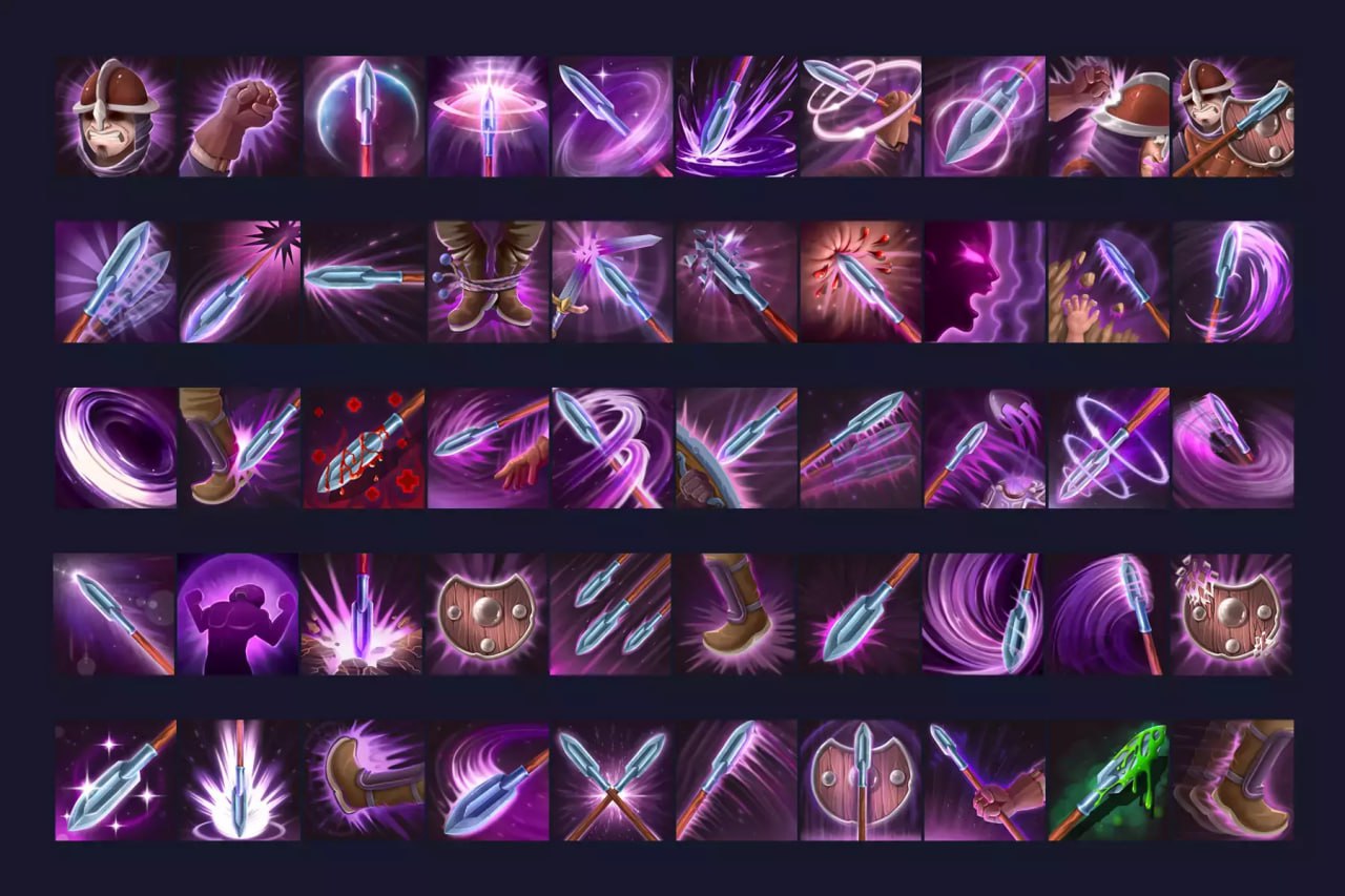 5800 Fantasy RPG Icons Pack📱 - изображение 4